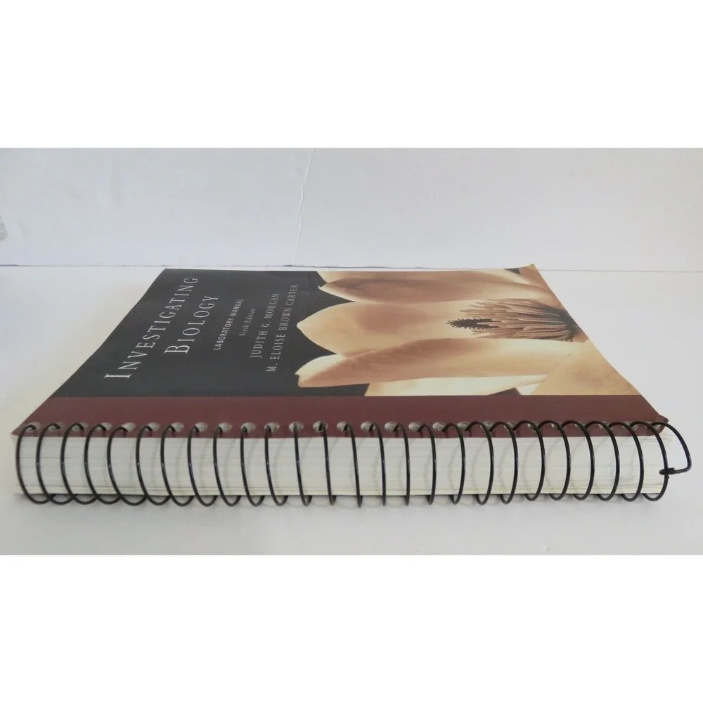 INVESTIGATING BIOLOGY LAB MANUAL By Judith Neil A. Campbell Morgan‎ Spiral Bound